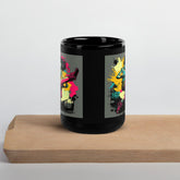 Stronger Everyday Black Glossy Mug - Beyond T-shirts